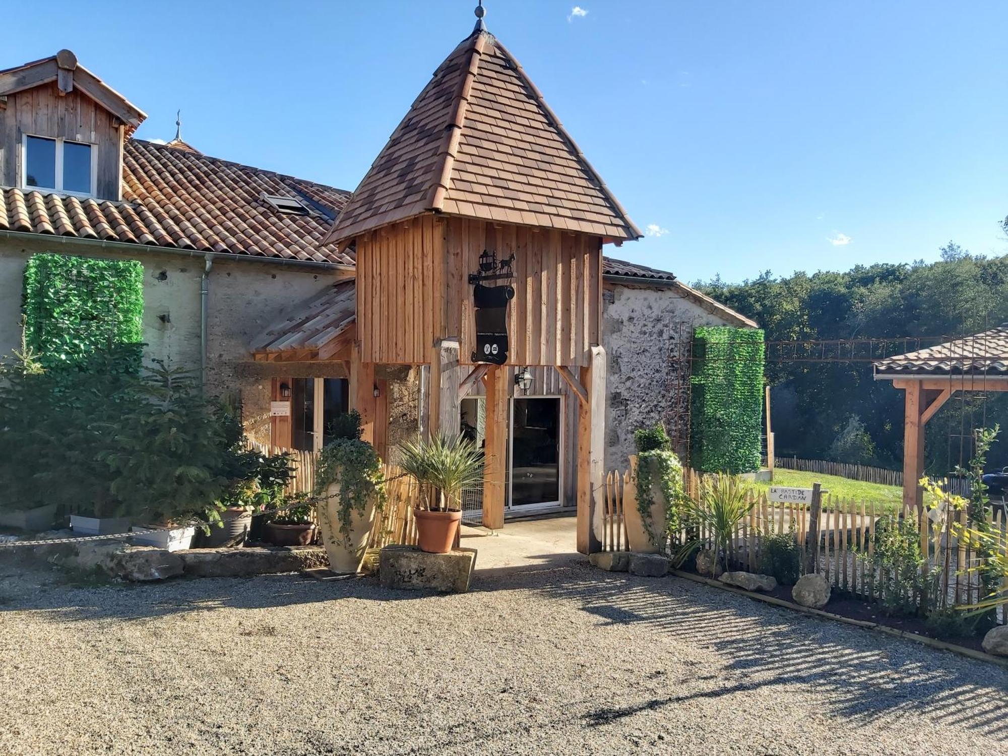 Chateau La Bastide Cardan Saint-Sulpice-de-Pommiers المظهر الخارجي الصورة
